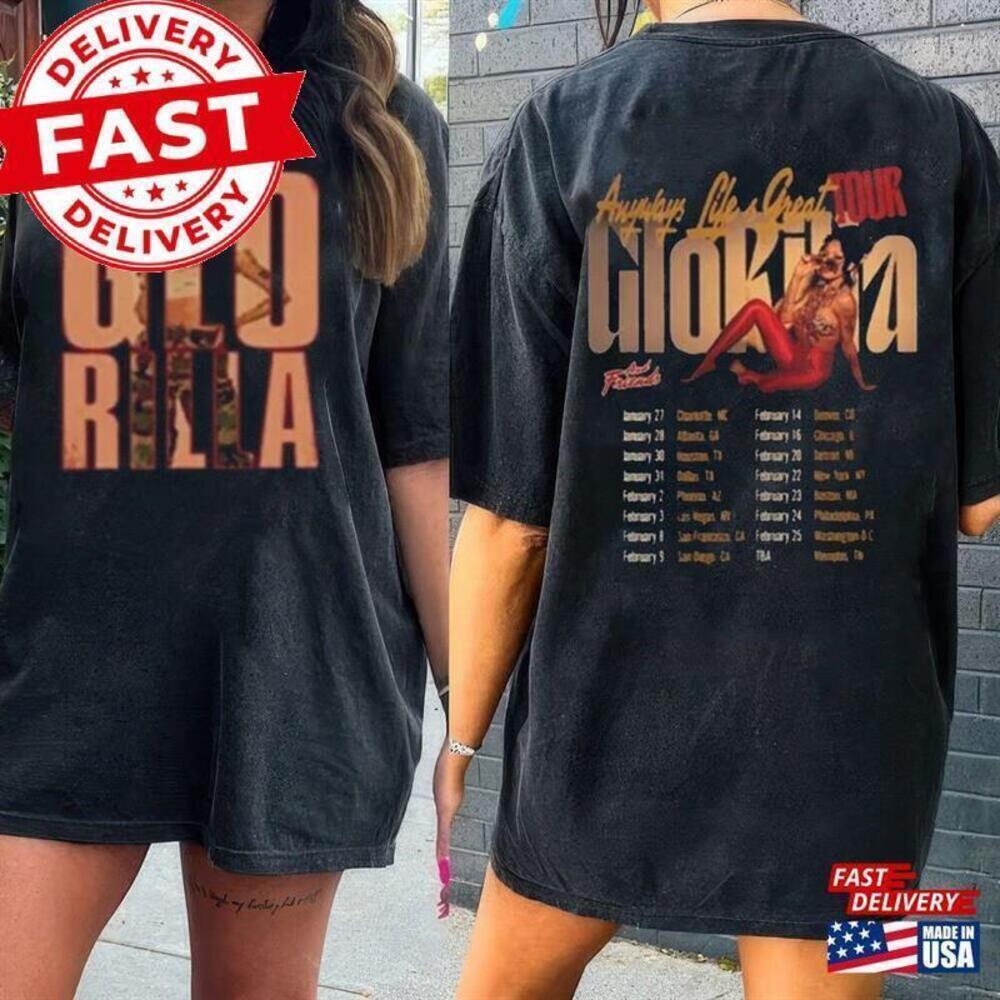 GloRilla North America Tour Hip Hop Fan Unisex T-Shirt